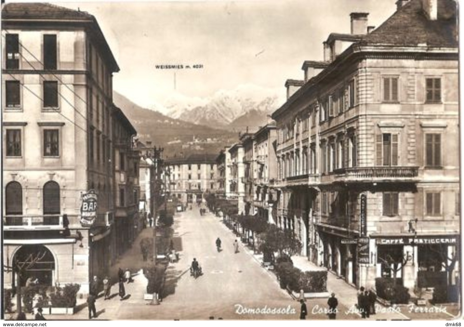 DOMODOSSOLA - CORSO AVV. PAOLO FERRARIS - EDIZ. G. 1955 ( 412 ) - Verbania