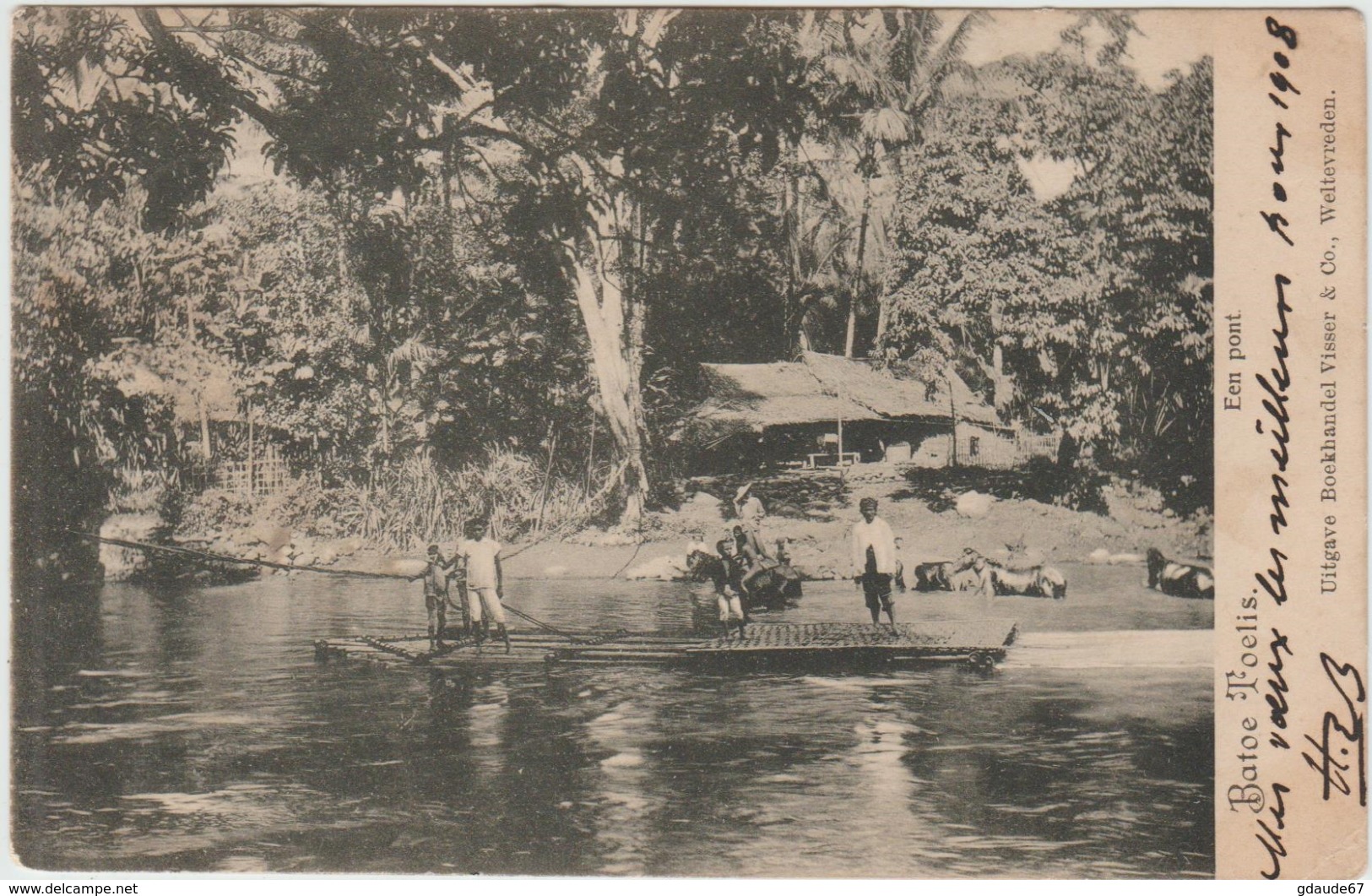 BATOE TOELIS (SRI LANKA) - EEN PONT - Sri Lanka (Ceylon)