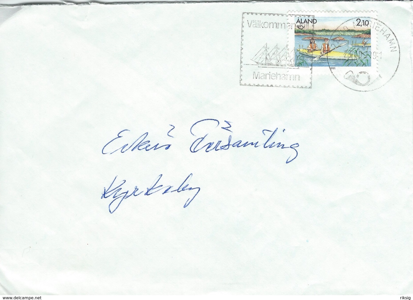 Åland - Cover Used 1991.  H-565 - Aland