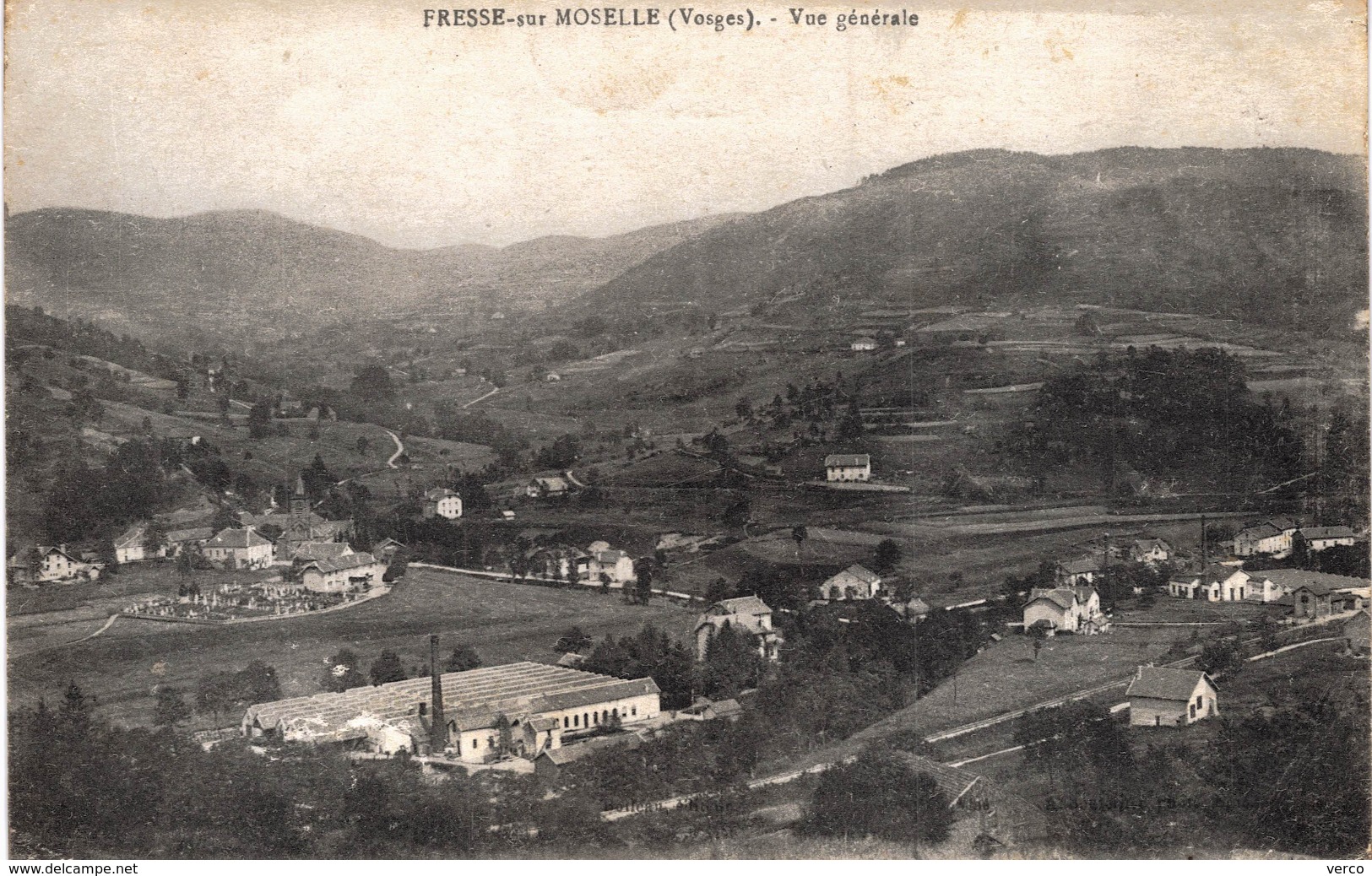 Carte Postale Ancienne De FRESSE Sur MOSELLE - Fresse Sur Moselle