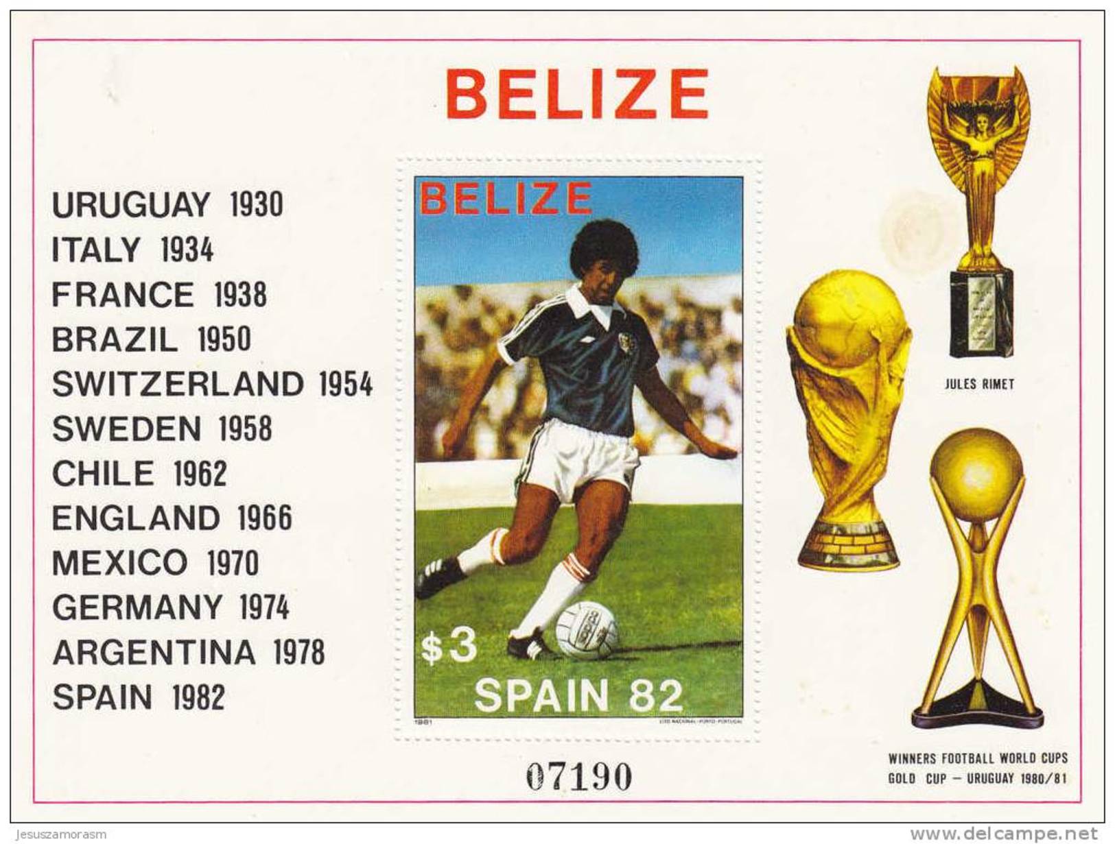 Belice Hb 33 Y 34 - Belice (1973-...)