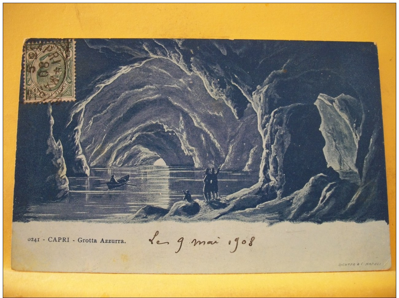 B5 2738 - CAPRI - GROTTA AZZURA - 1908 - Other & Unclassified