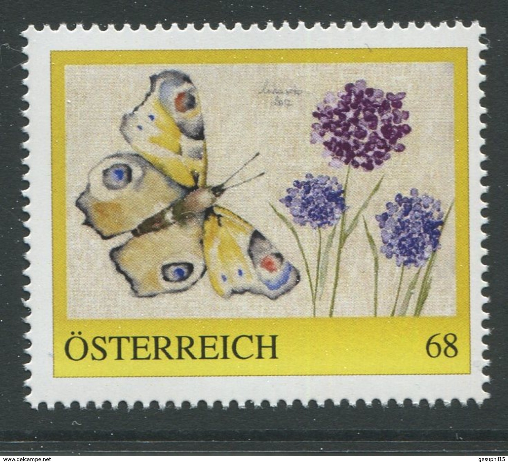 ÖSTERREICH / 8122895 / Schmetterling / Postfrisch / ** / MNH - Personalisierte Briefmarken