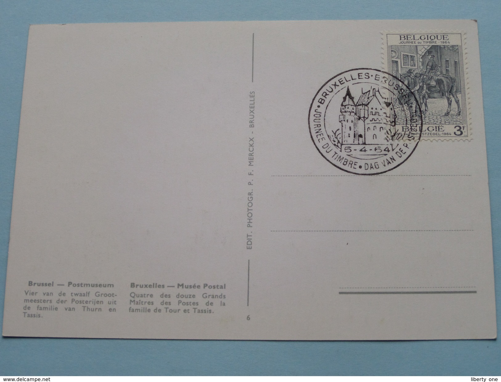Postmuseum - Musée Postal / Anno 5-4-64 Dag Van De Postzegel ( Zie Foto´s Voor Detail ) ! - Poste & Facteurs