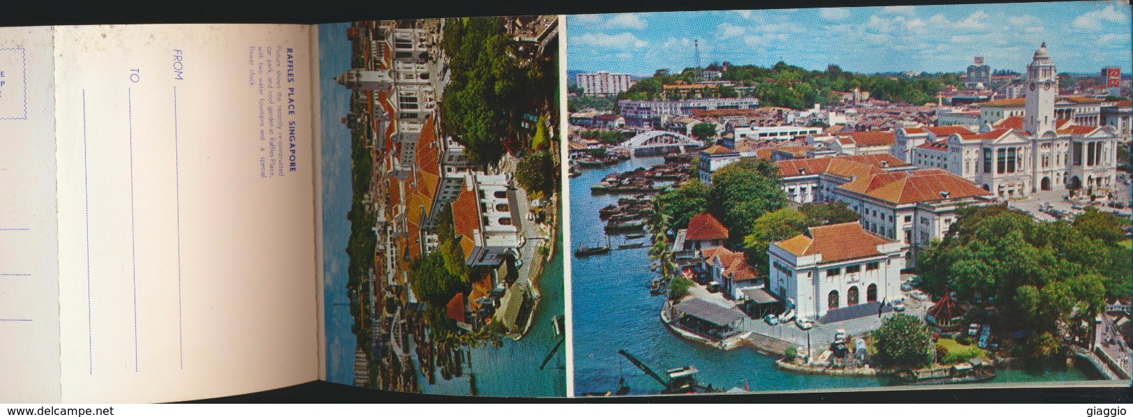 °°° CARNET 9 POSTCARDS OF SINGAPORE °°° - Singapore