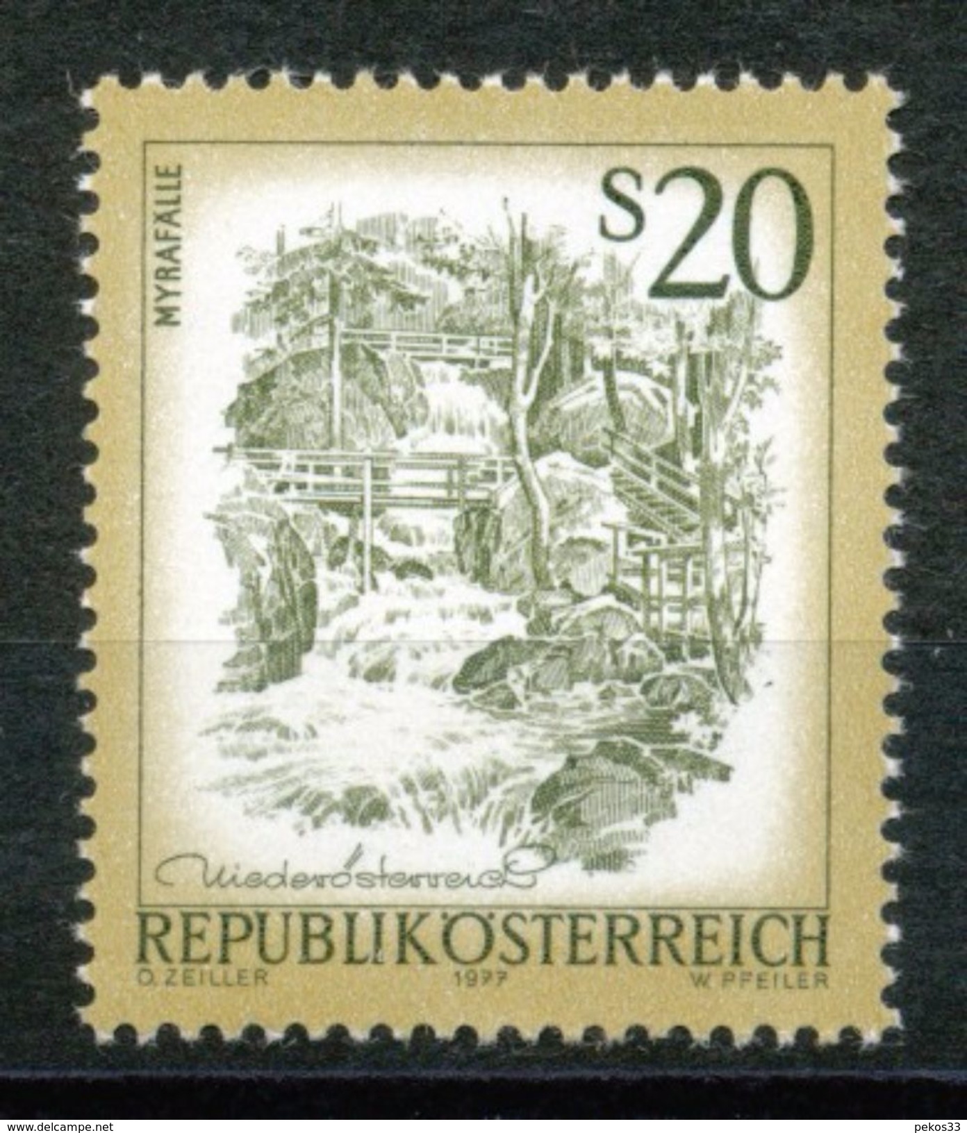 Österreich  - Mi.Nr.  1565      Postfrisch     Freimarke: Schönes Österreich - Ungebraucht