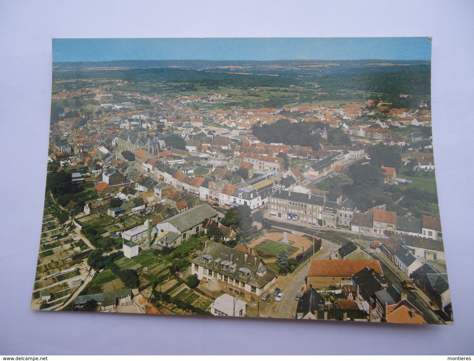 CPSM 62 - DESVRES VUE GÉNÉRALE AÉRIENNE - Boulogne Sur Mer