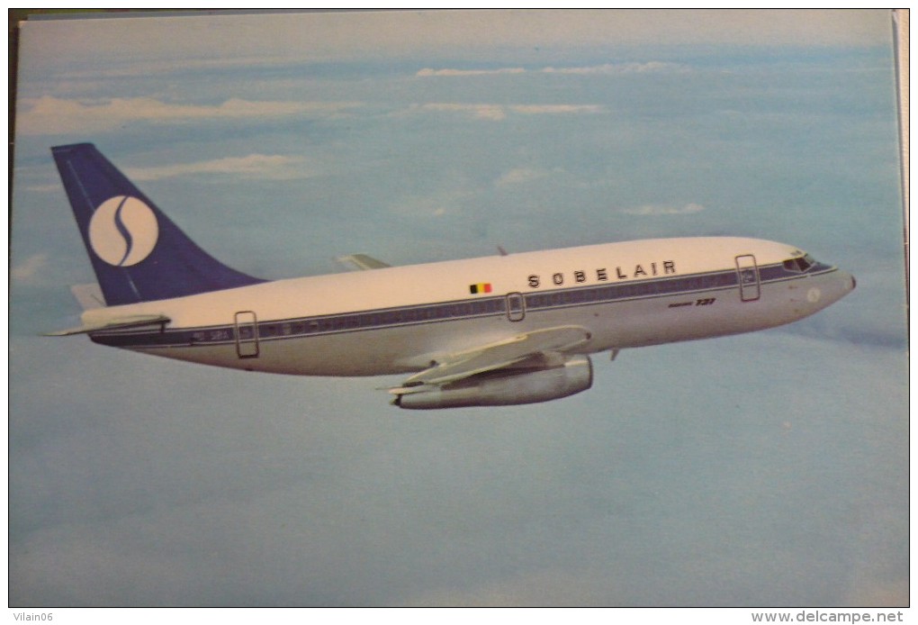 SOBELAIR   B 737 200  OO SBA AIRLINE ISSUE - 1946-....: Era Moderna