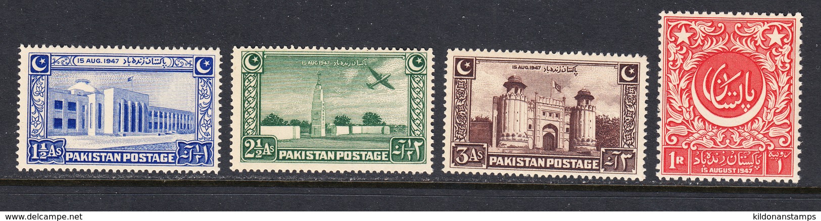 Pakistan 1948 Mint No Hinge,  Sc# , SG 20-23 - Pakistan