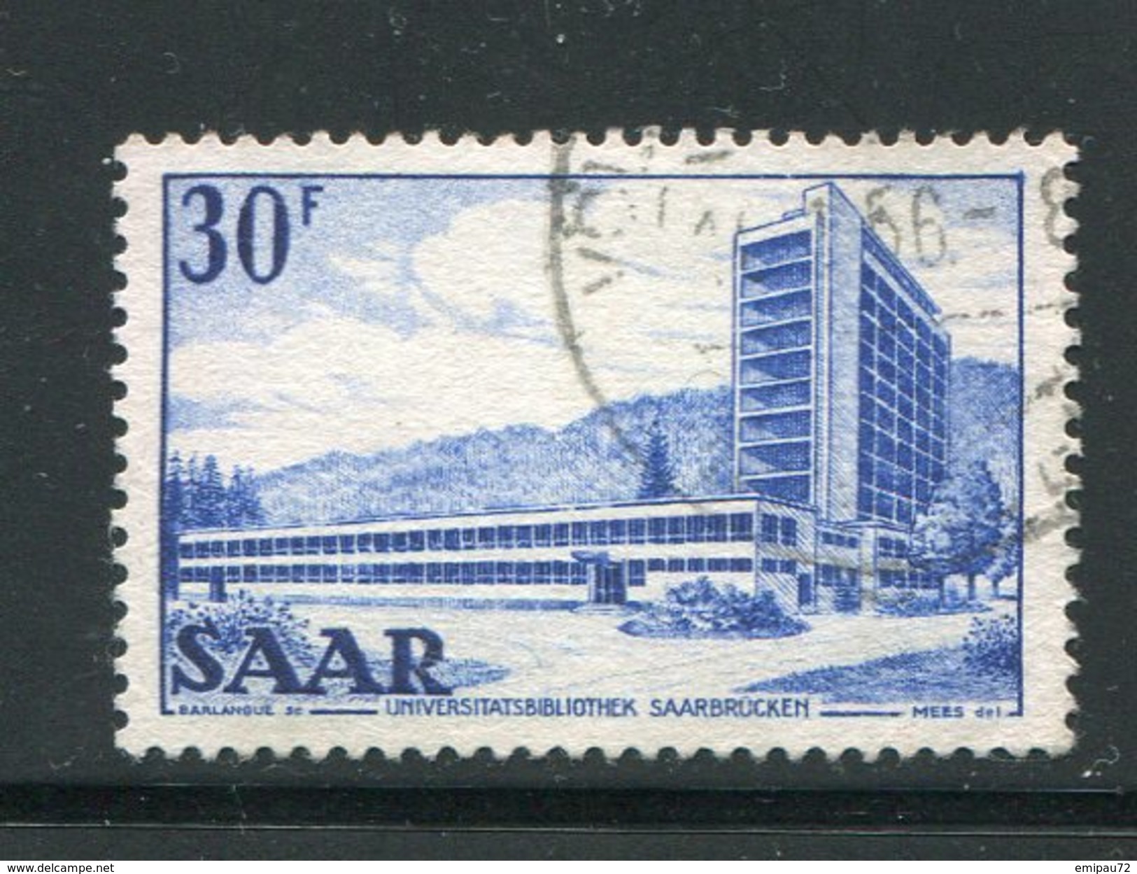SARRE- Y&T N°314- Oblitéré - Used Stamps