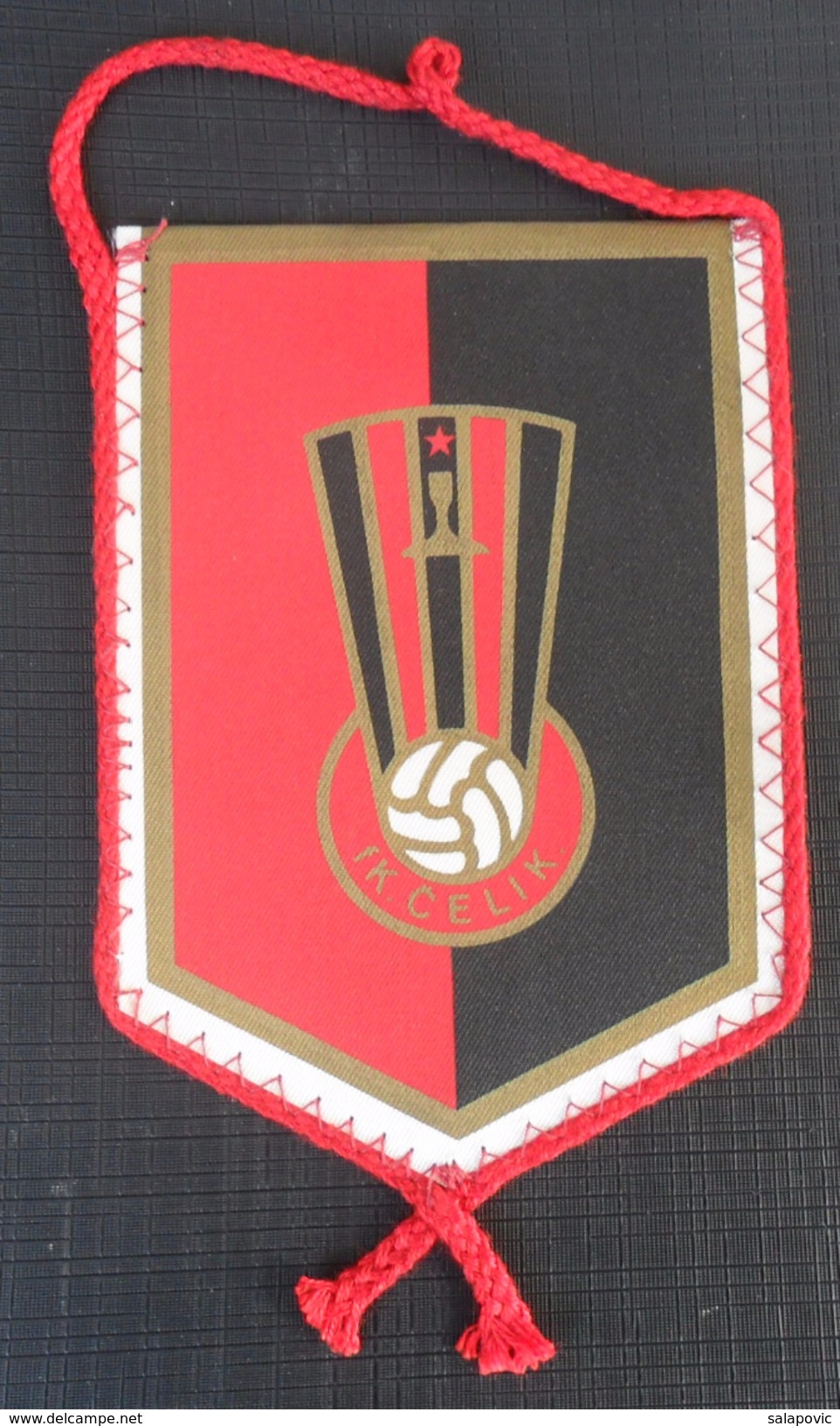 FK CELIK ZENICA BOSNIA, FOOTBALL CLUB, CALCIO OLD PENNANT - Bekleidung, Souvenirs Und Sonstige