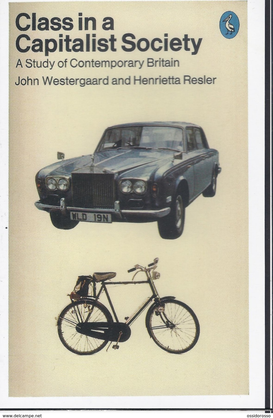 ROLLS-ROYCE SILVER SHADOW  - Class In A Capitalist Society-1980-Cover By Jones Thompson - Turismo