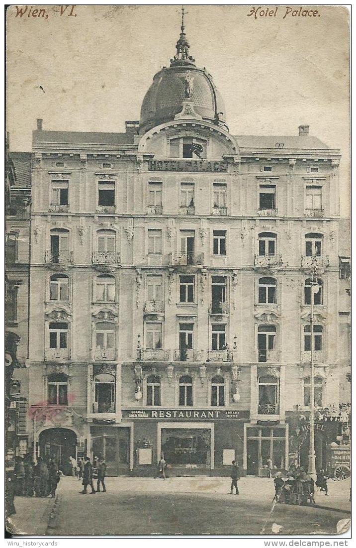 AK 0677  Wien - Hotel Palace / Verlag Wolf Um 1907 - Wien Mitte