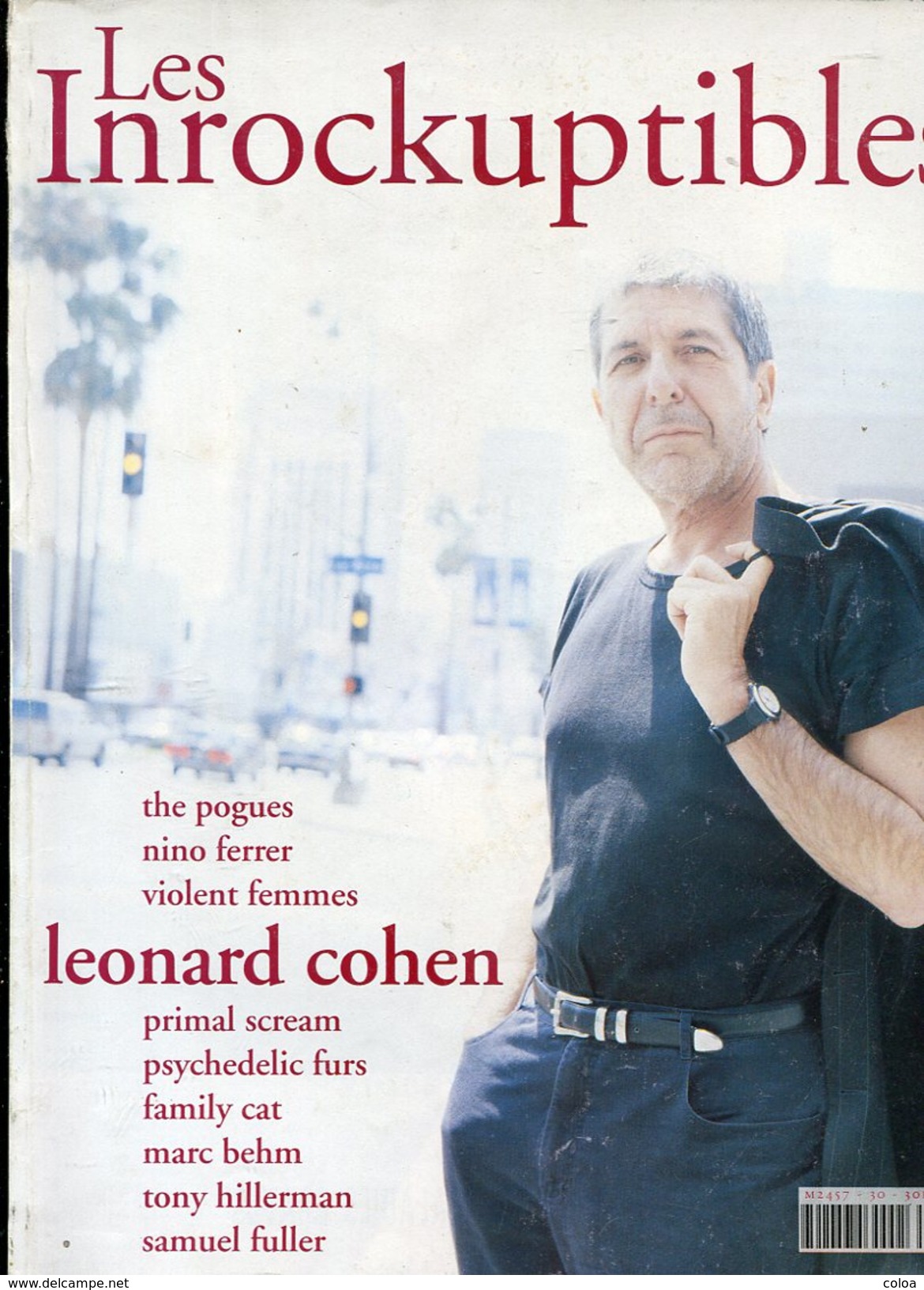 Les Inrockuptibles N° 30 Léonard Cohen - Musique