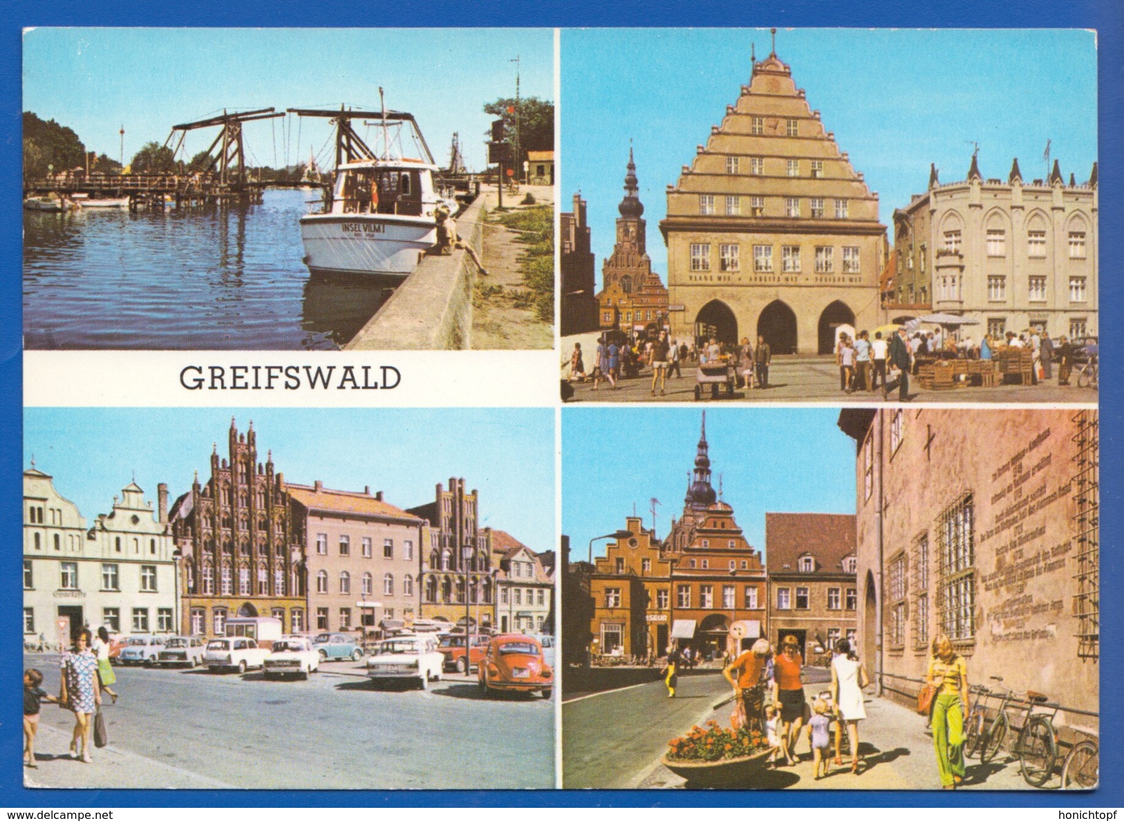Deutschland; Greifswald; Multibildkarte - Greifswald