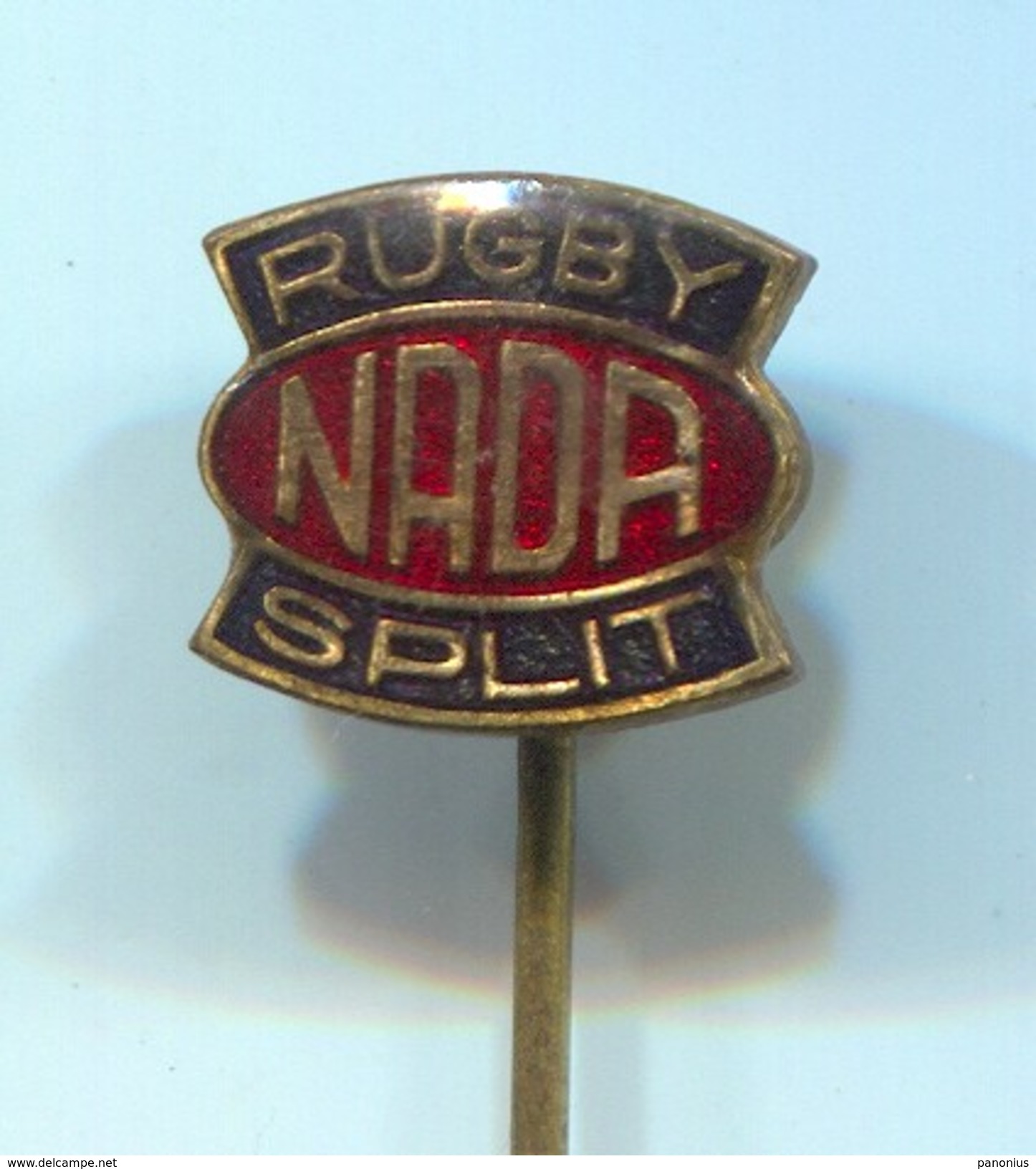 RUGBY - RK NADA, Split Croatia, Vintage Pin, Badge, Abzeichen, Enamel - Rugby