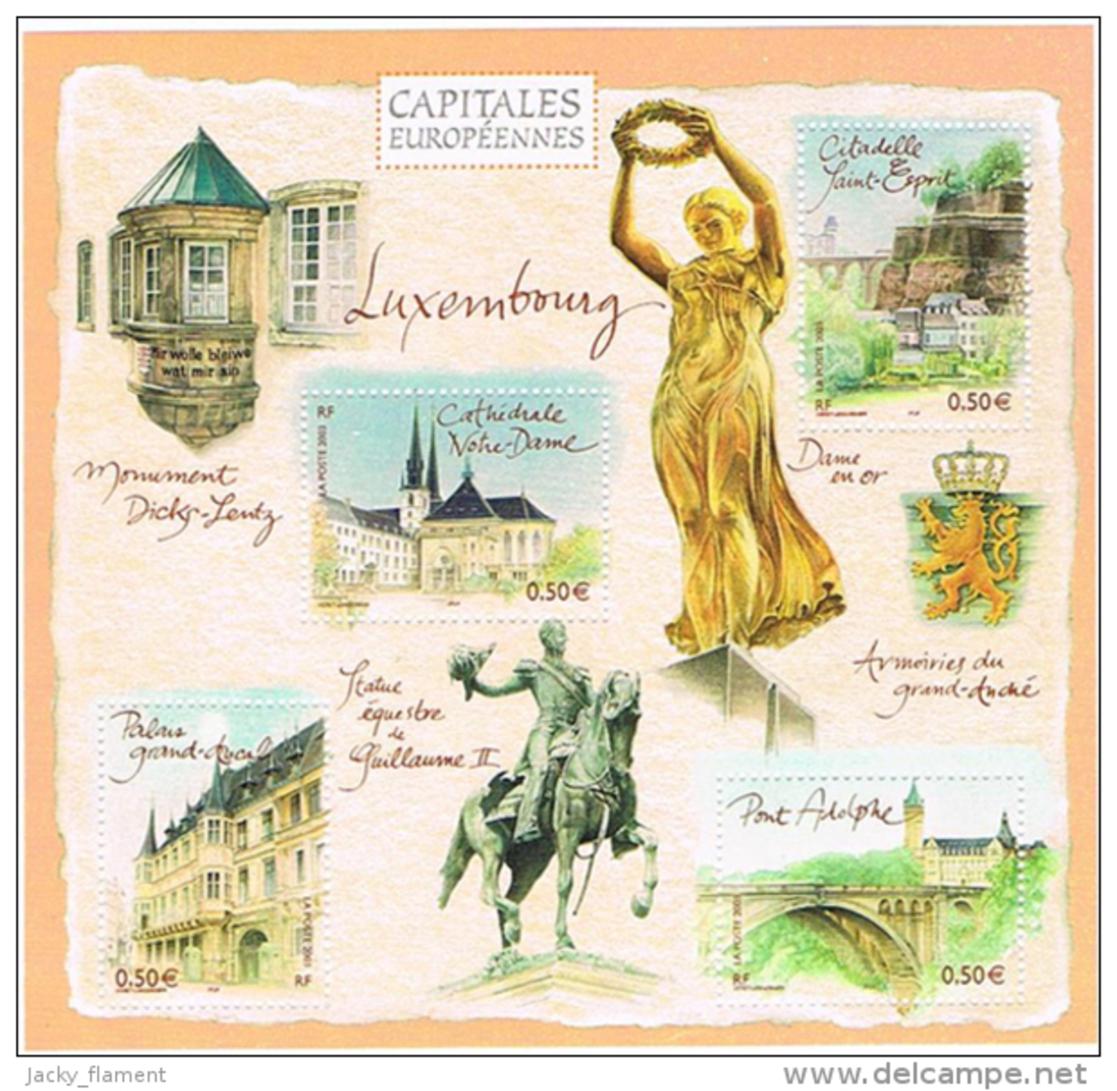 France 2003 - BF 64 "Capitales Européennes - Luxembourg" - Nuovi