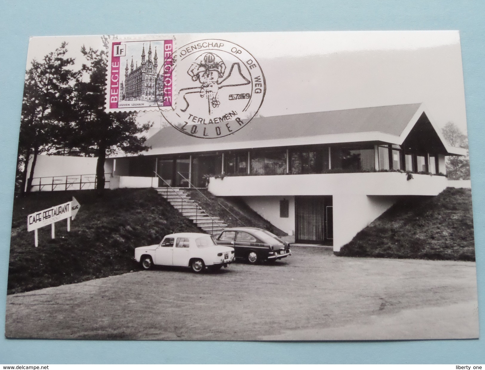 Restaurant TERLAEMENHOF ( Wereldkampioenschap Op De Weg ) Zolder - Anno 5-7-69 ( Zie Foto ) !! - Heusden-Zolder