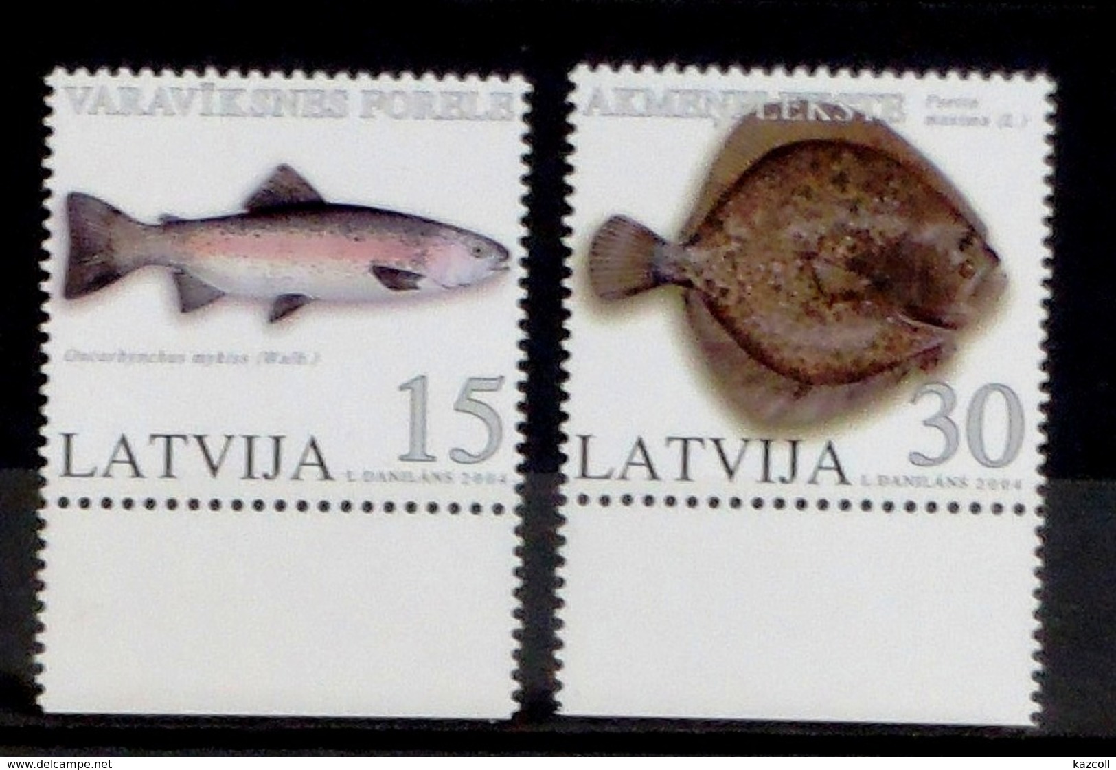 Latvia Lettland Lettonia 2004. Fishes. MNH** - Latvia