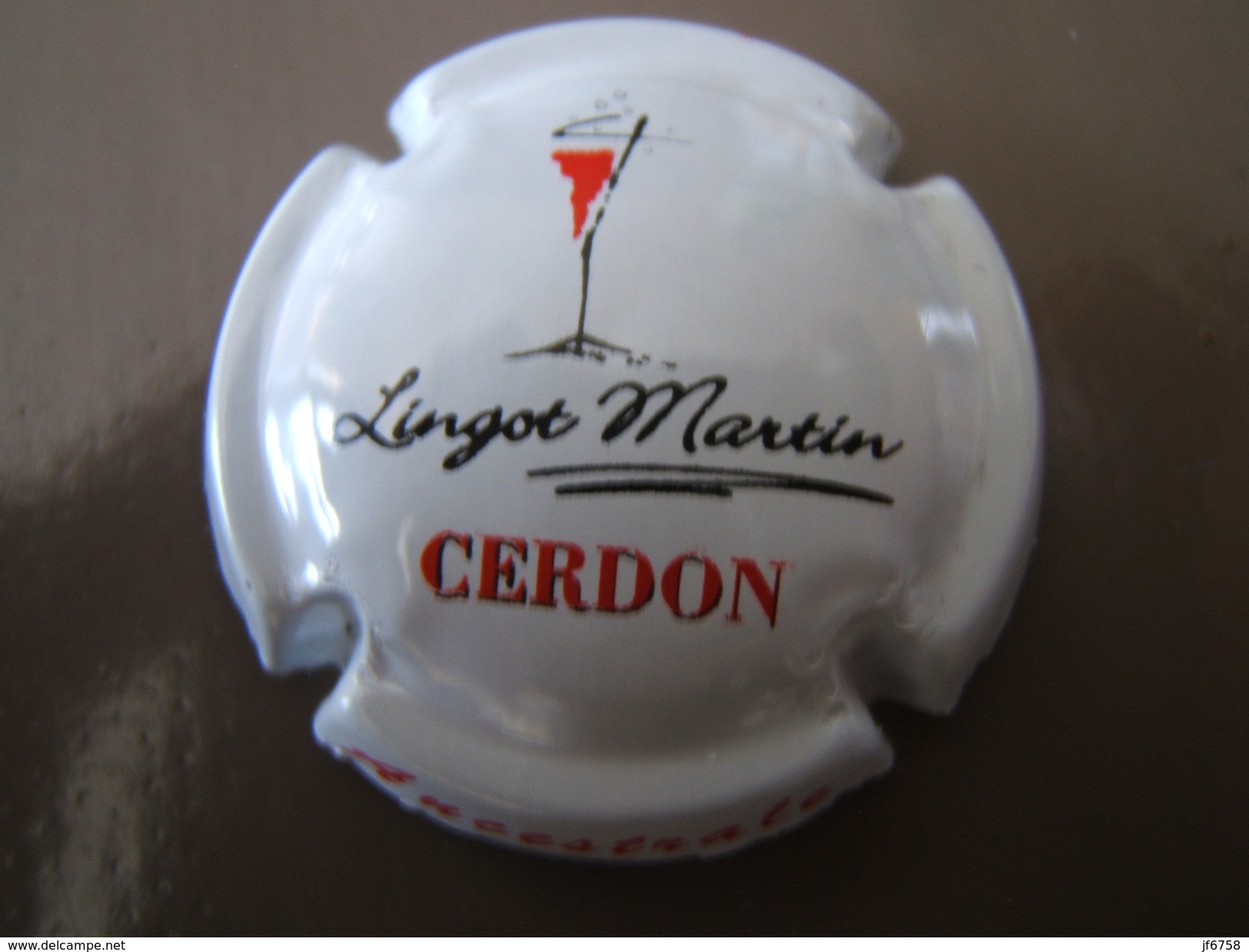 CAPSULE DE Cremant  LINGOT MARTIN CERDON - Lanson