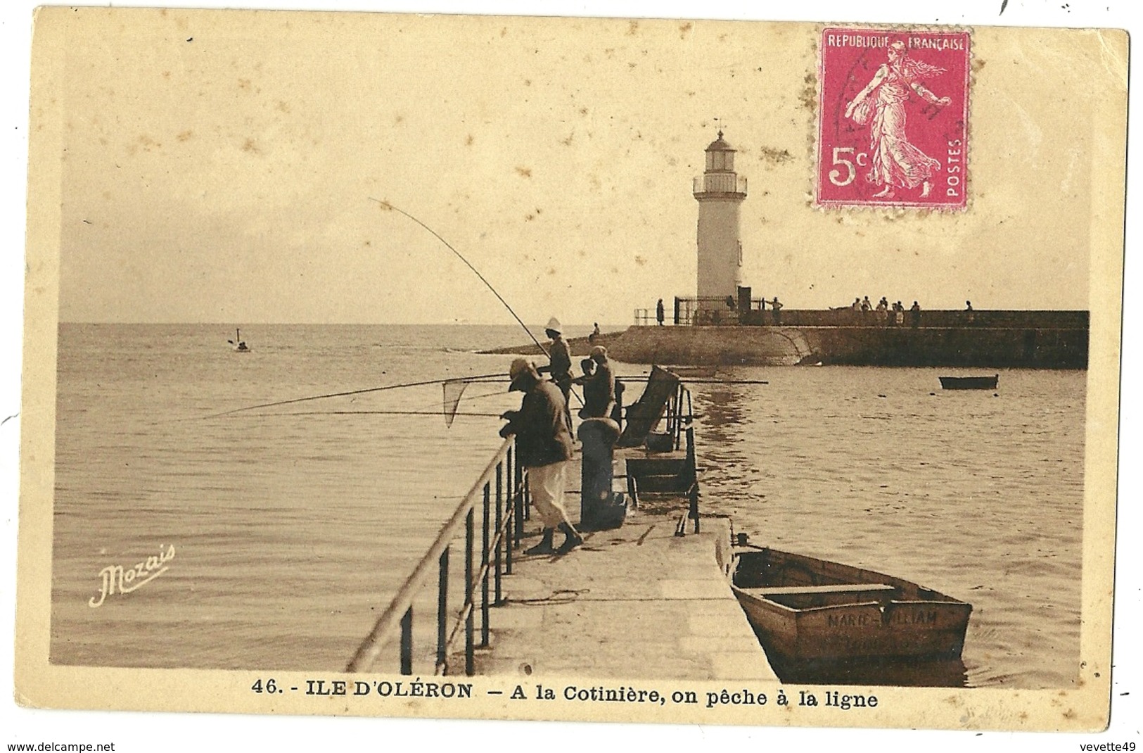 Ile D'Oléron : La Cotinière - On Pêche à La Ligne - Ile D'Oléron