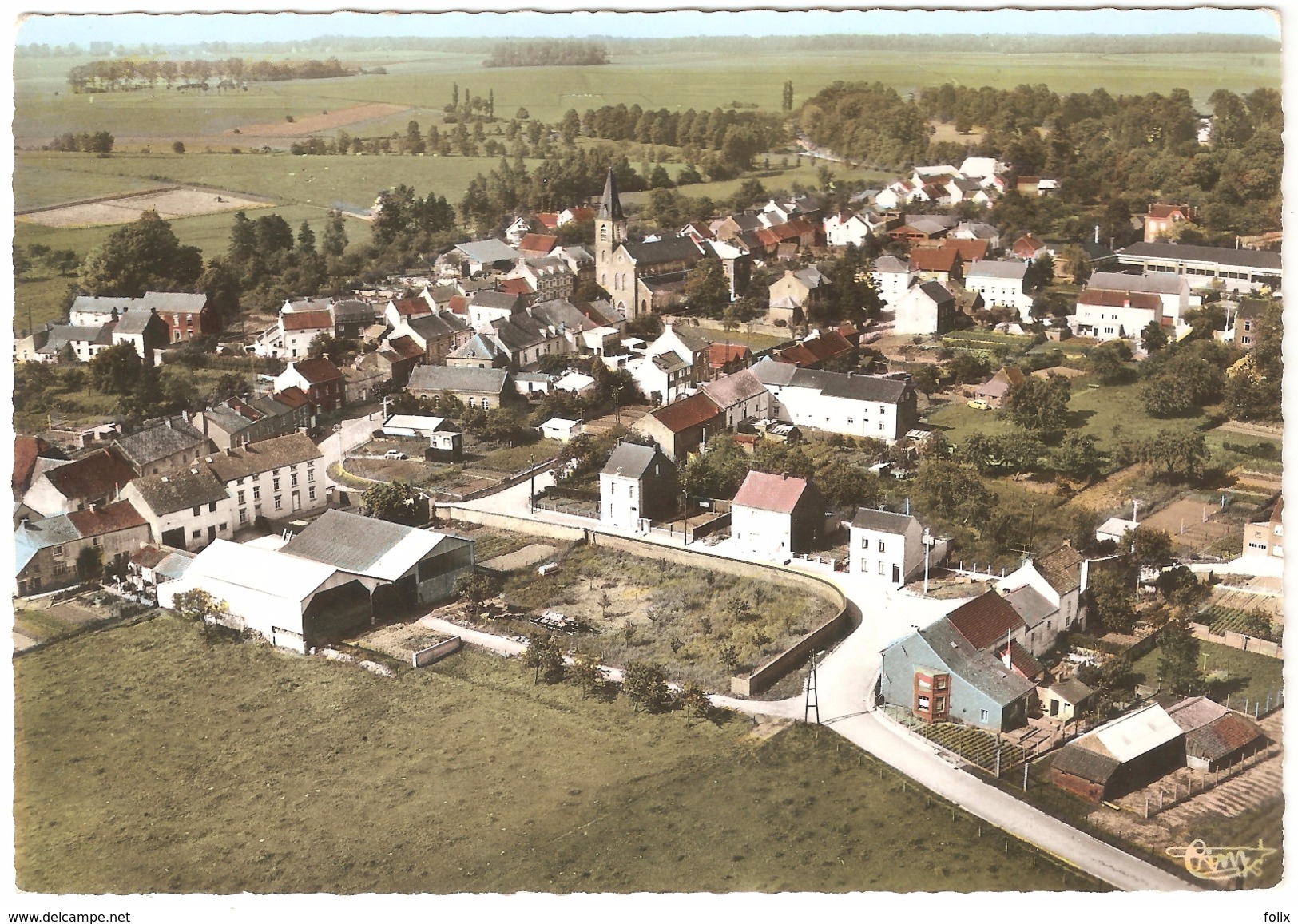 Marbaix-la-Tour - Vue Panoramique Aérienne - Photo Véritable - Ham-sur-Heure-Nalinnes