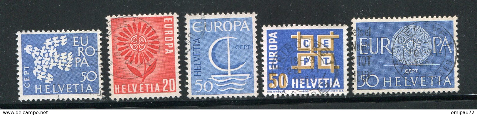 SUISSE- Lot De Timbres Oblitérés (europa) - Sammlungen