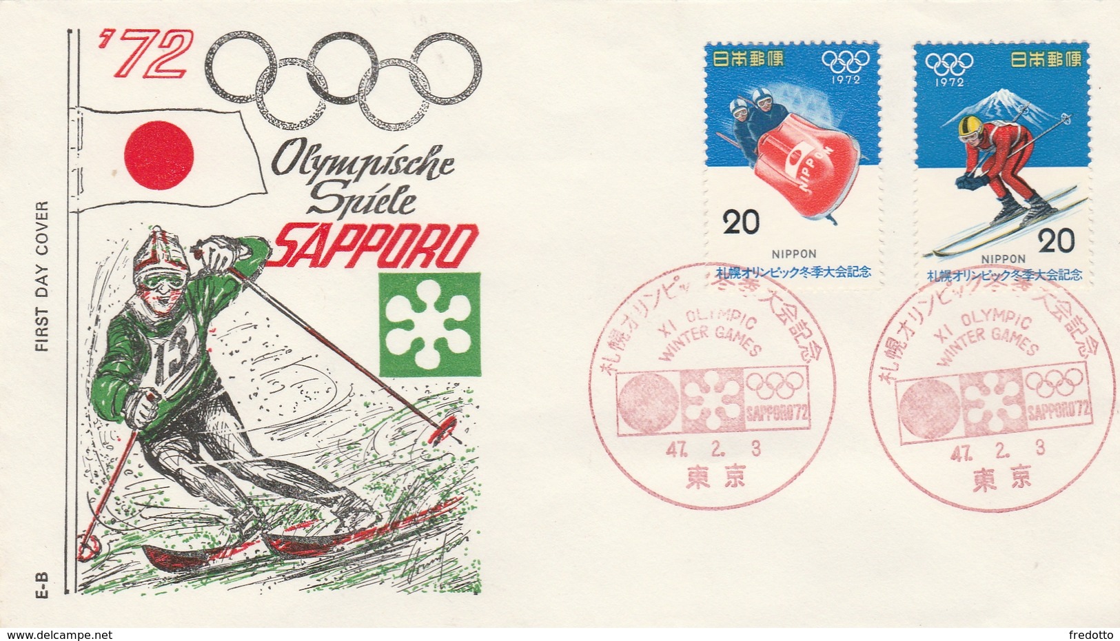 Olympische Spiele-Sapporo 1972 - Winter 1972: Sapporo
