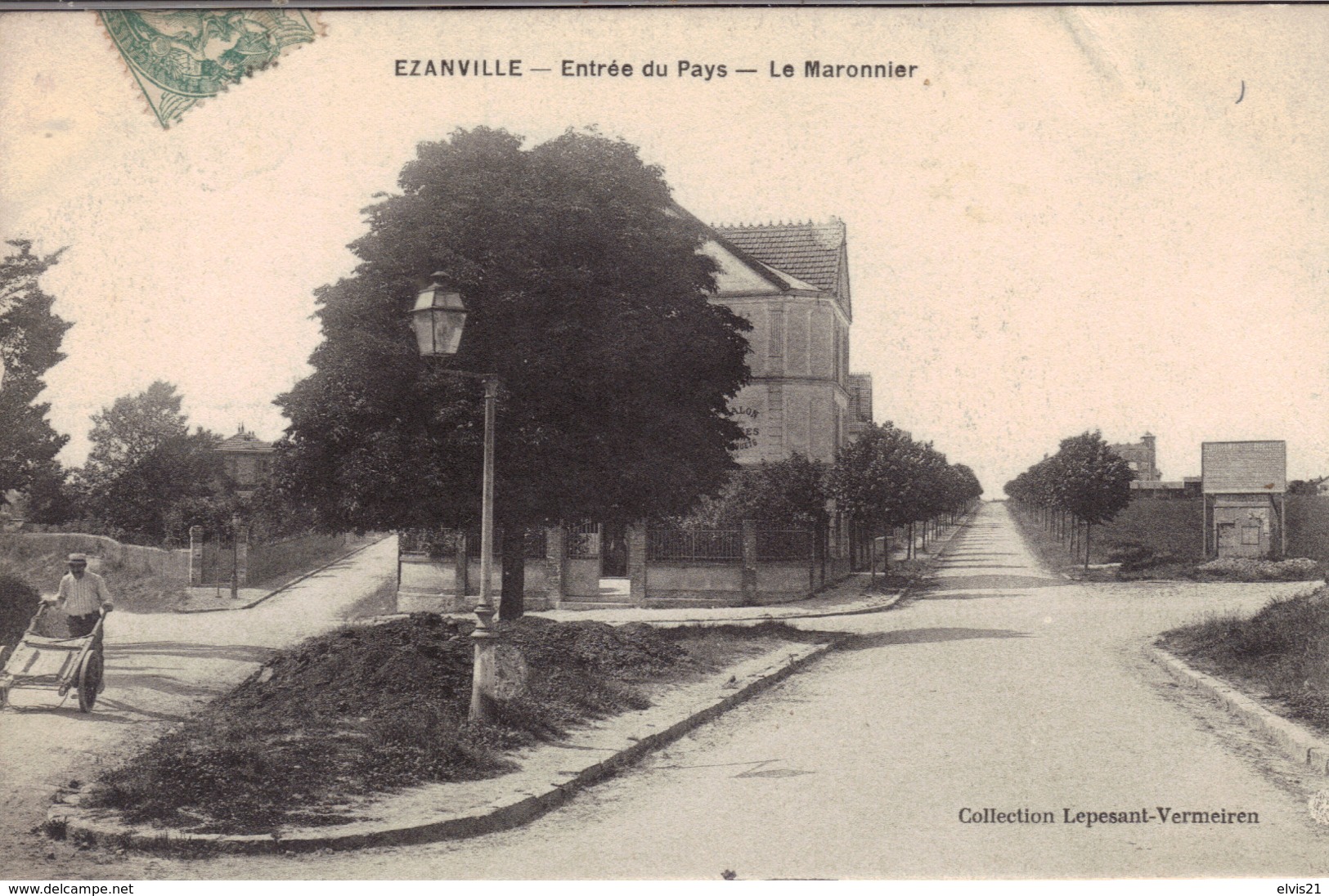 EZANVILLE Entrée Du Pays.Le Marronnier - Ezanville