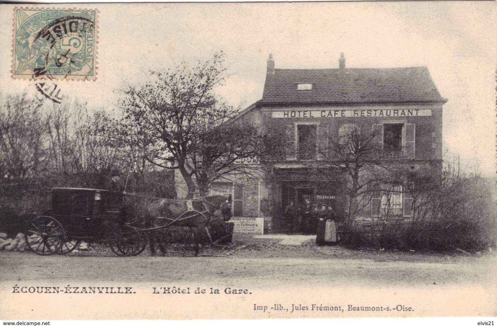 EZANVILLE ECOUEN L' Hôtel De La Gare - Ezanville