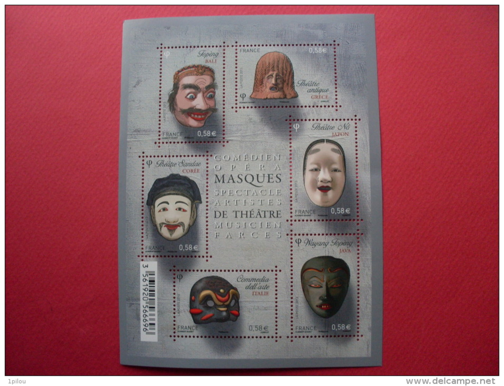 F4803 Les Masques - Neufs