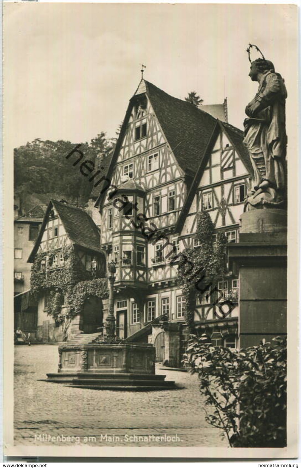 Miltenberg - Schnatterloch - Foto-Ansichtskarte 30er Jahre - Miltenberg A. Main