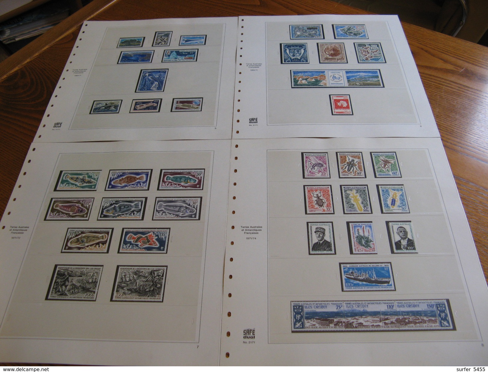 TAAF - PAYS COMPLET NEUF** LUXE - MNH - DE 1948 A 1998 - PO + PA + BF - COTE YVERT 5866,00 EUROS - Collections, Lots & Séries