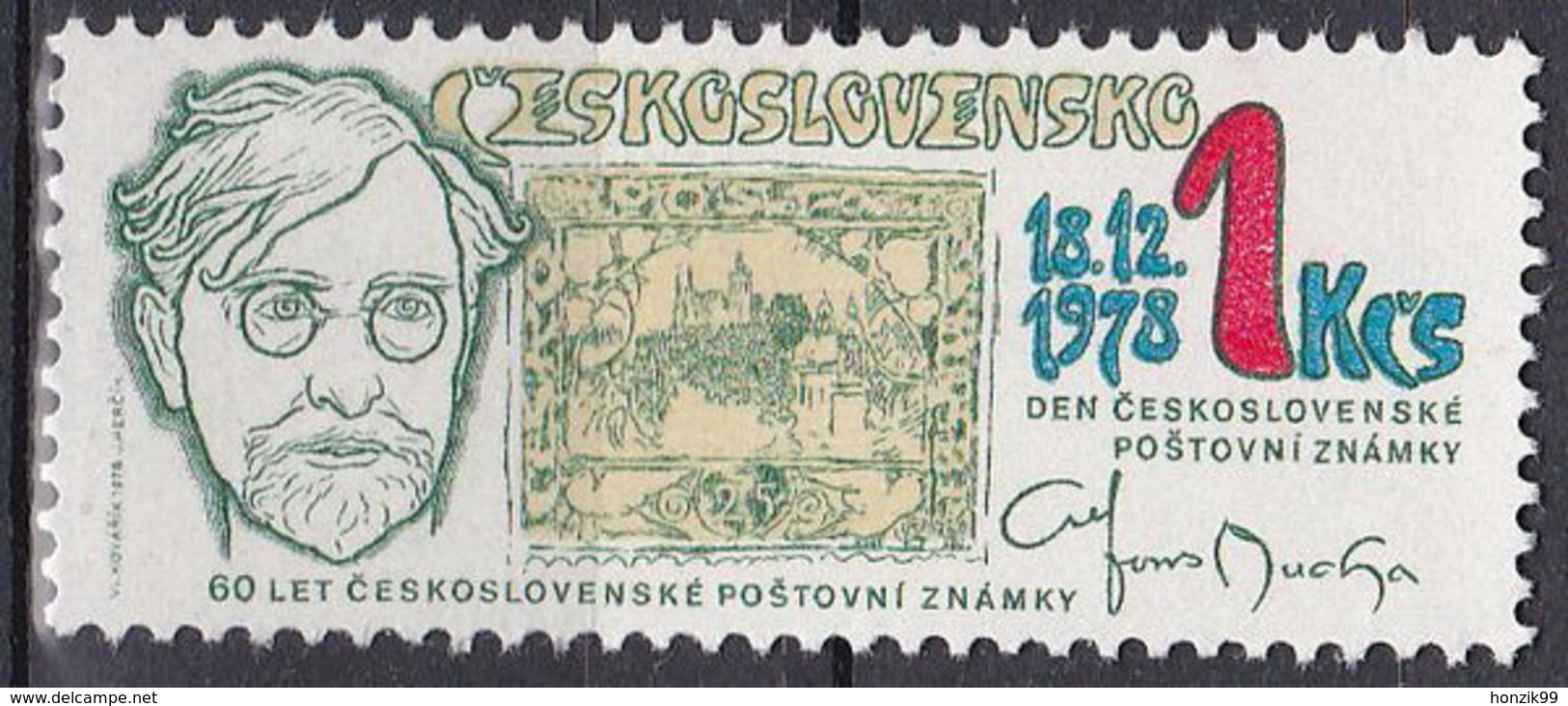 ** Tchécoslovaquie 1978 Mi 2484 (Yv 2308), (MNH) - Ungebraucht