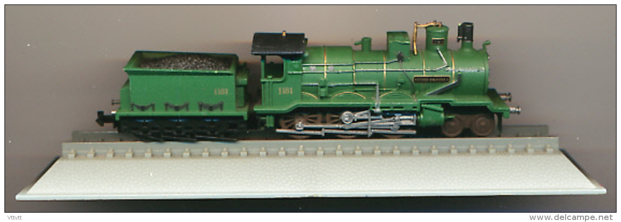 Locomotive : SFAI 1181, "Vittorio Emmanuele II", DelPrado, Echelle N 1/160, G = 9 Mm, Italy, Italie - Locomotieven