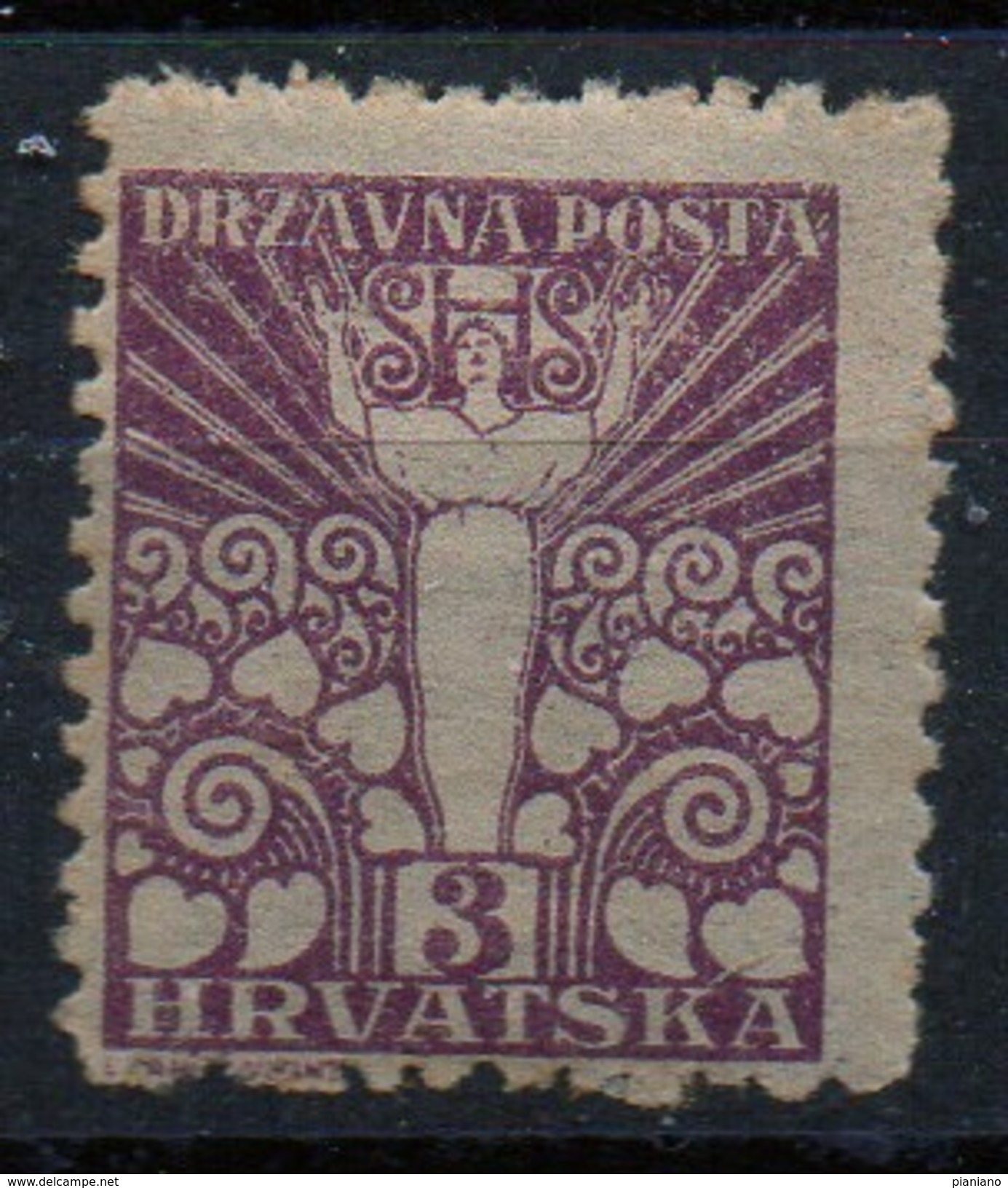 PIA - YUG - Regno Dei Serbi-Croati E Sloveni : 1919 - Serie Speciale Per La Croazia E La Dalmazia - (Yv 54) - Nuovi