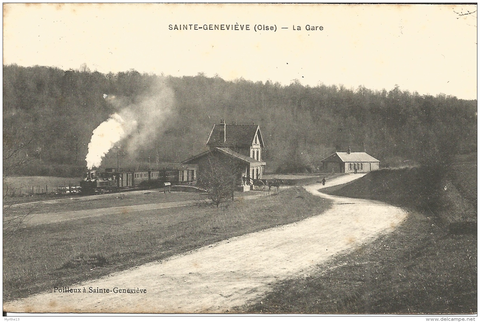 60   SAINTE GENEVIÈVE  LA GARE / TRAIN - Sainte-Geneviève