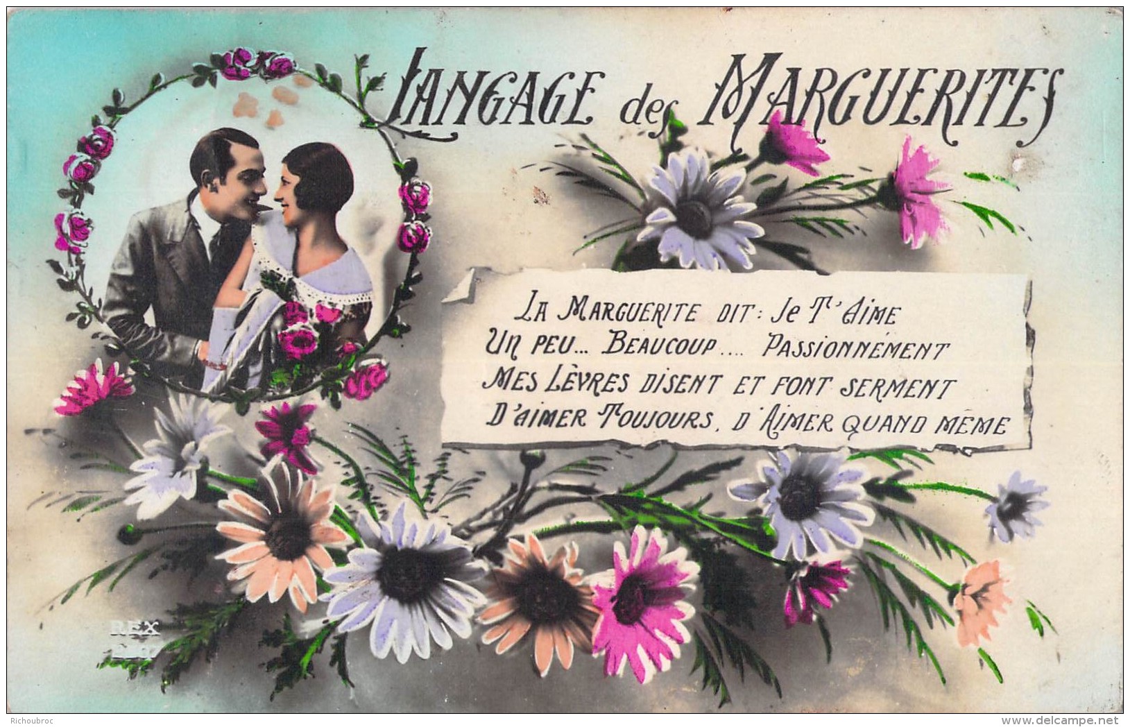 COUPLE LANGAGE DES MARGUERITES - Couples