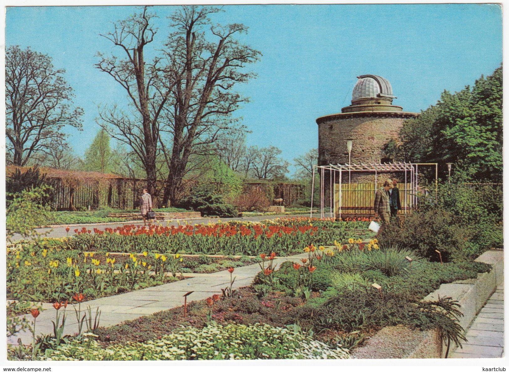 Erfurt (DDR/GDR) - Volkssternwarte / Observatory / Observatoire - Internationale Gartenbauausstellung - Sterrenkunde