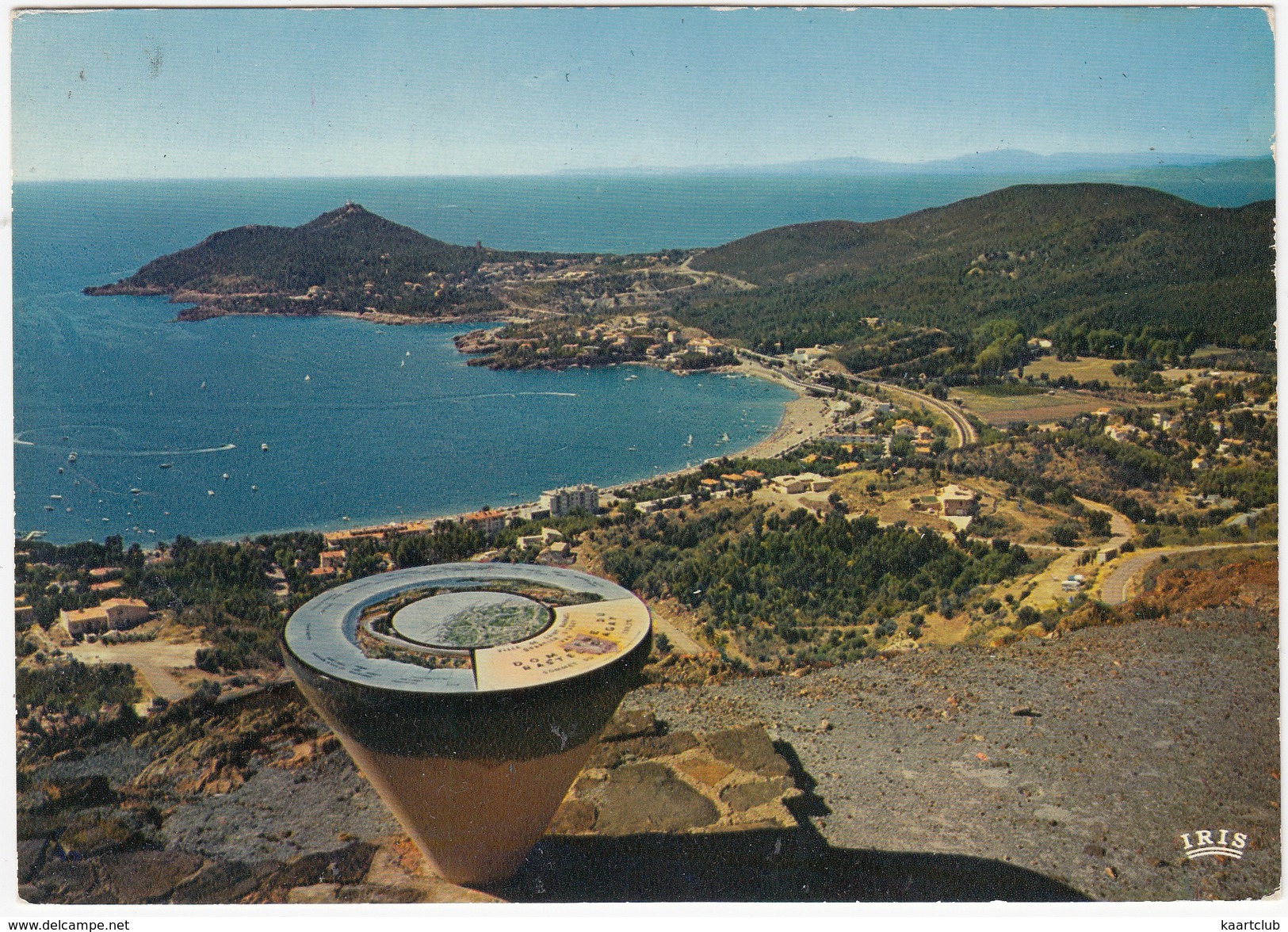 Agay (Var.) - Vue Générale Prise De La Table D'Orientation -  ( France) - Landkaarten