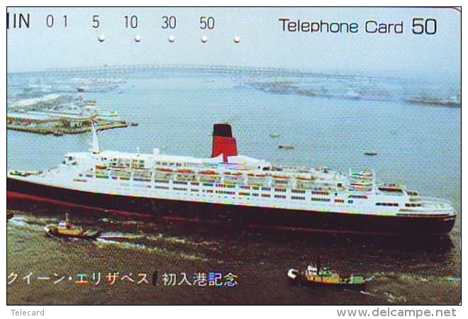 Télécarte JAPON * BATEAU * PHONECARD JAPAN * SHIP *  (993) TELEFONKARTE SCHIFF * Schip - Boot - Barco - - Boats