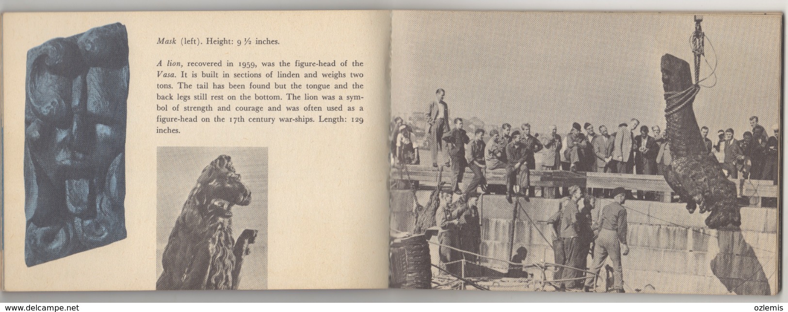 THE BRIEF STORY OF A SWEDISH WARSHIP FROM 1628 VASA 1962 ANDERS FRANZEN - Langues Scandinaves