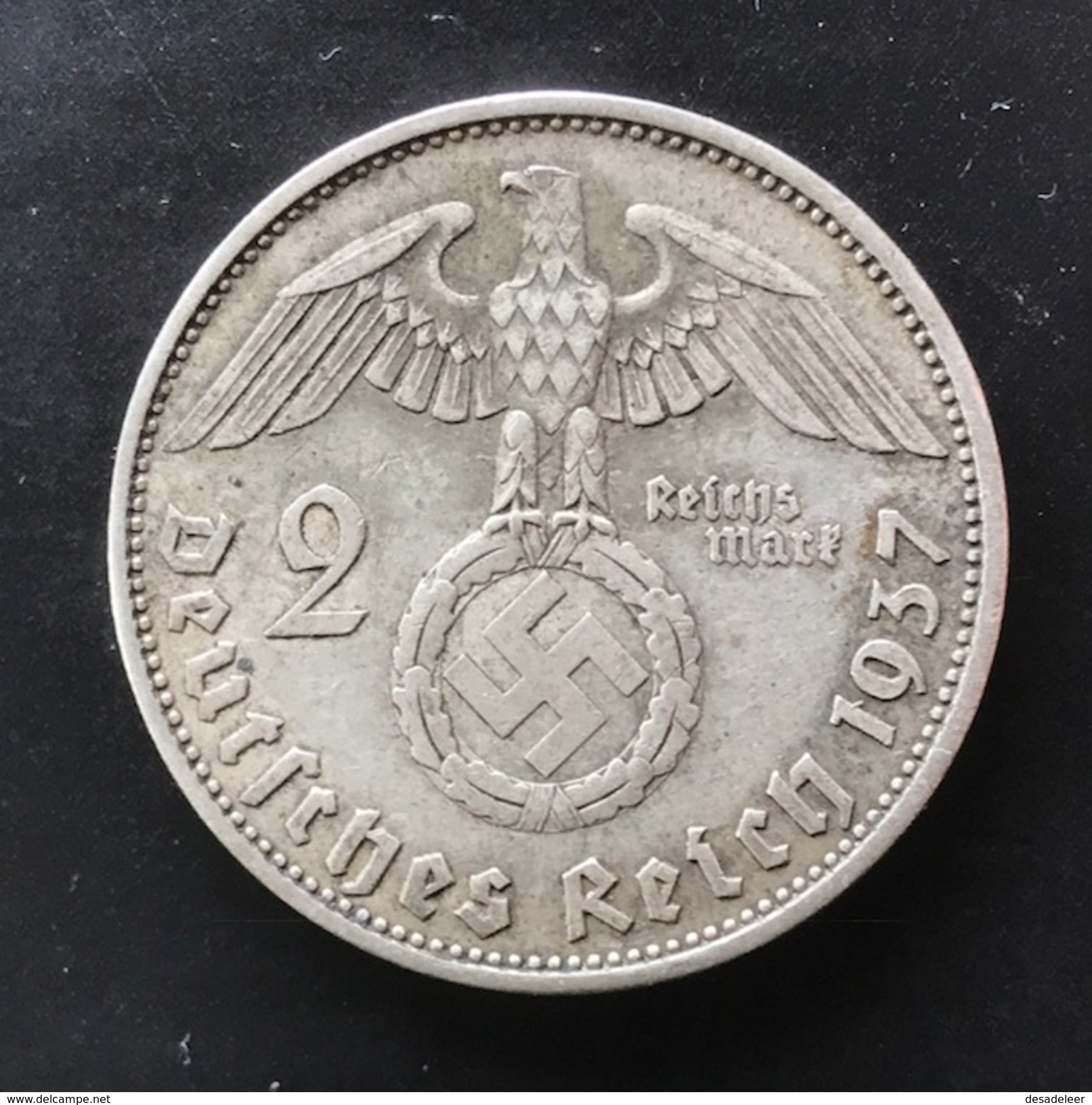 Germany 2 Reichs Mark 1937 - A - - 2 Reichsmark