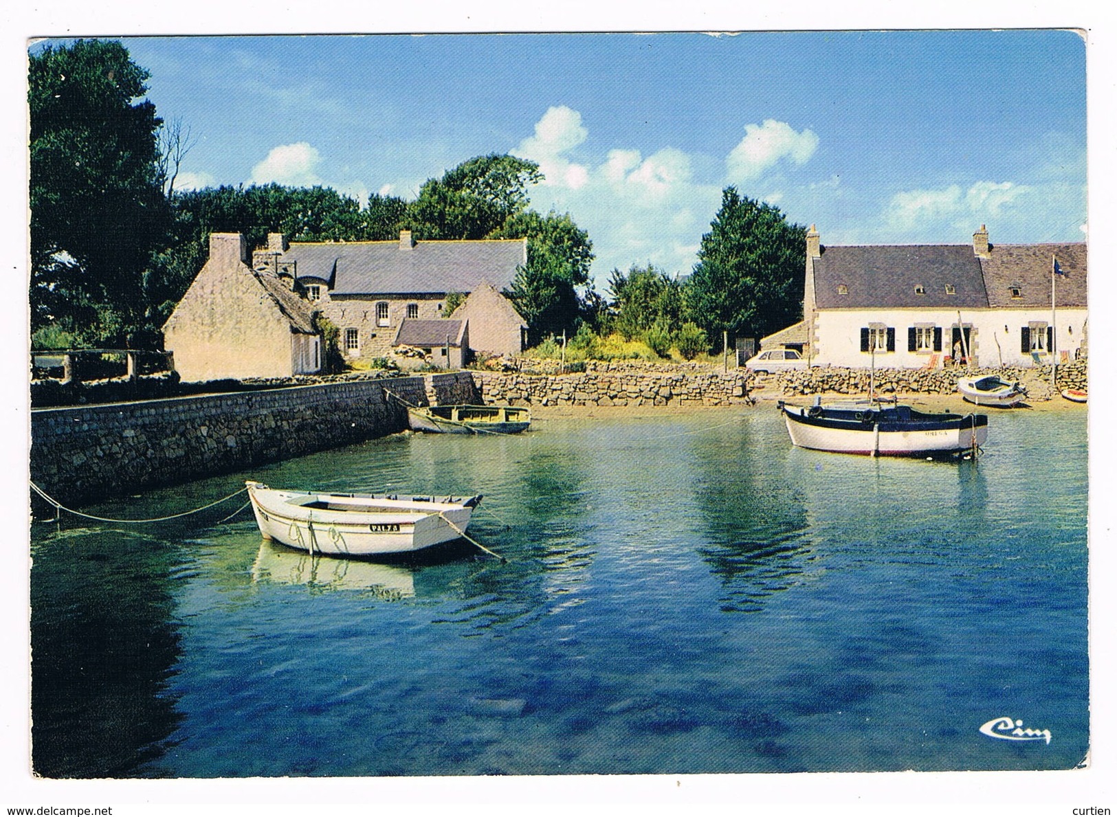 PLOUHINEC  29  Levieux Passage Et Le Port En 1974 - Plouhinec