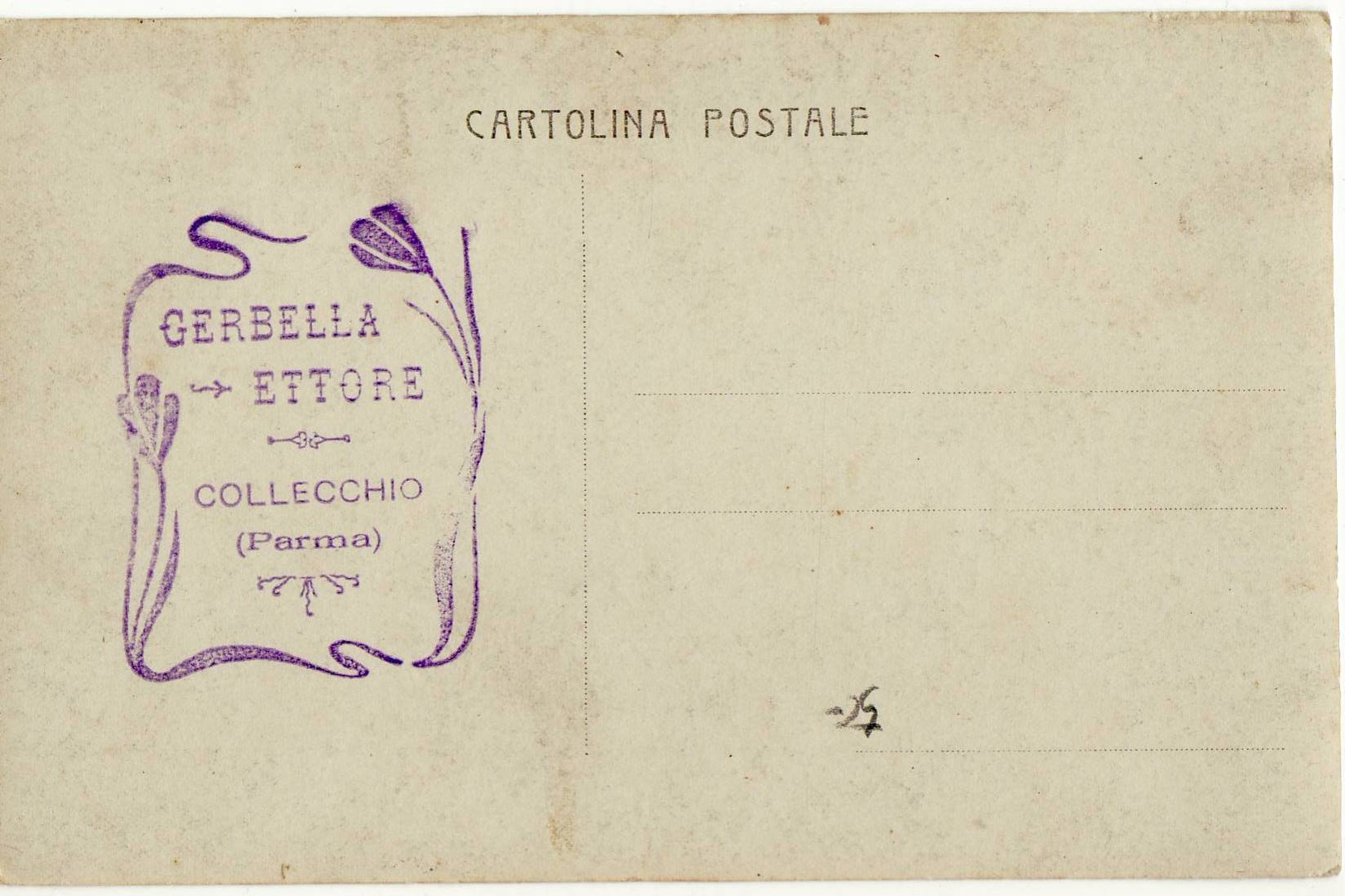 2926 PARMA COLLECCHIO GERBELLA ETTORE MOBILE - Artigianato