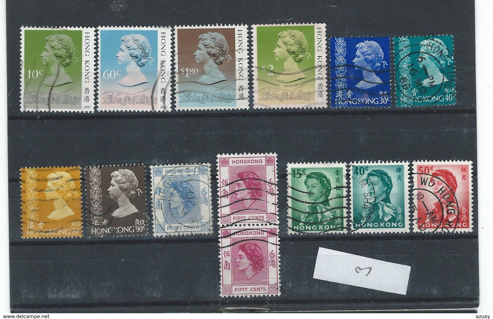 HK - LOT 3 - HONG KONG - GESTEMPELT - USED - º - Other & Unclassified