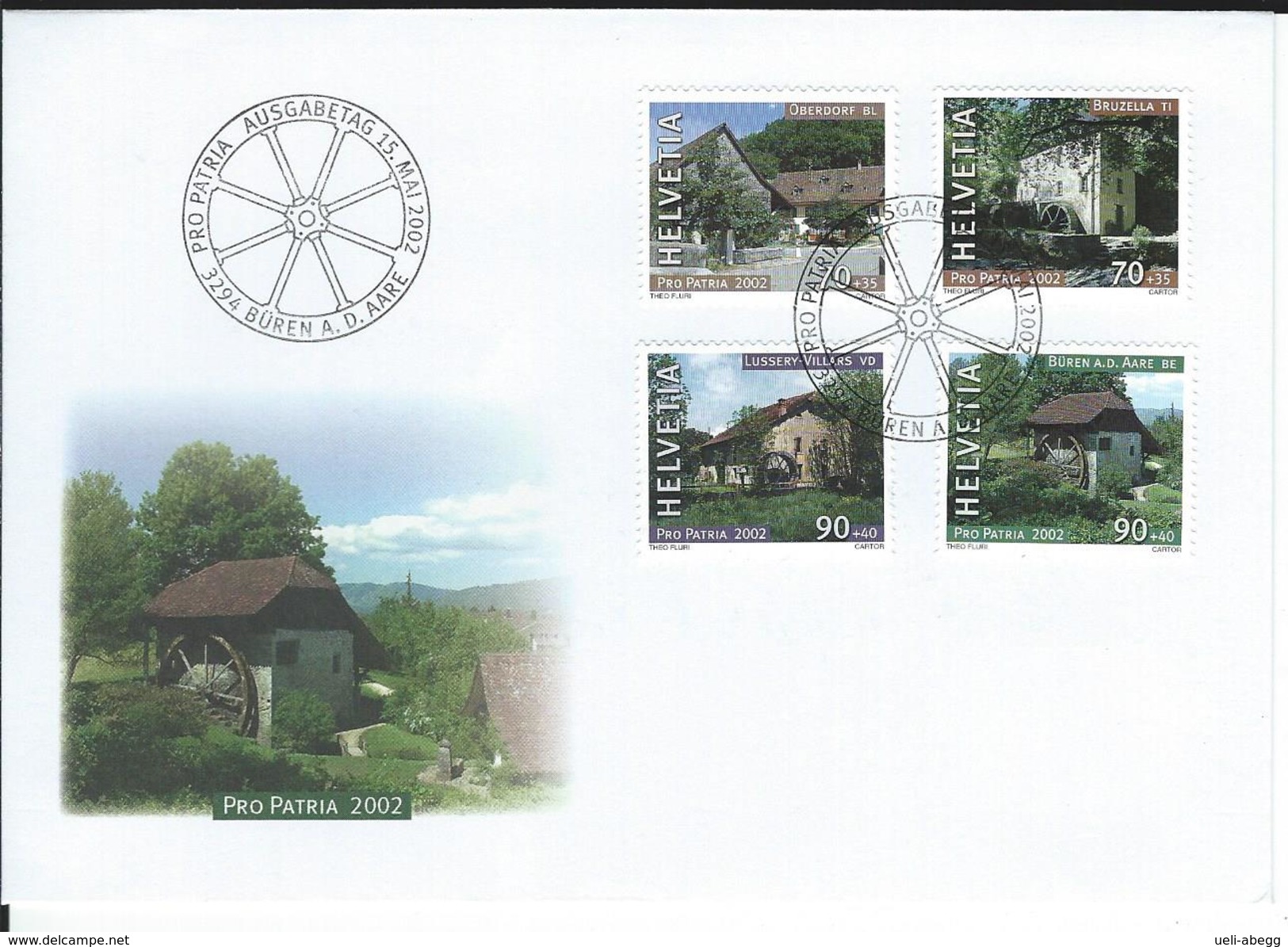 SBK B296-99, Mi 2007-10 - FDC