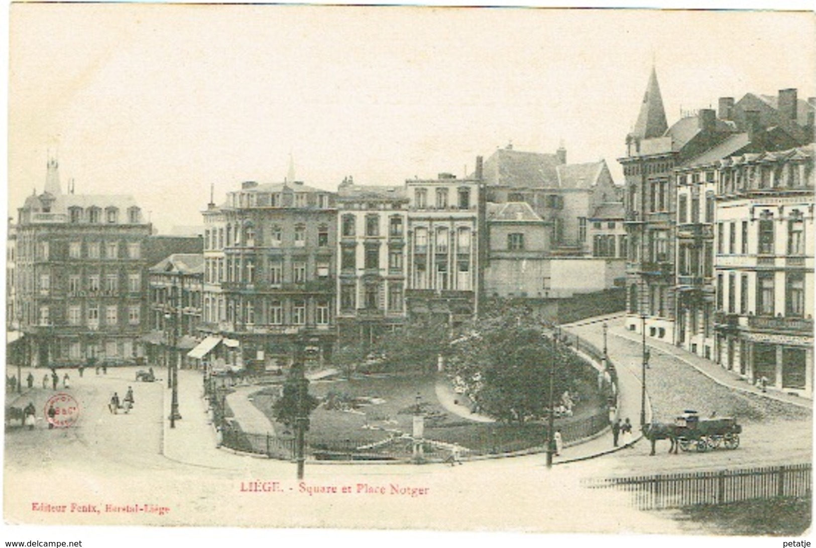 Liège , Square Et Place Notger - Liege