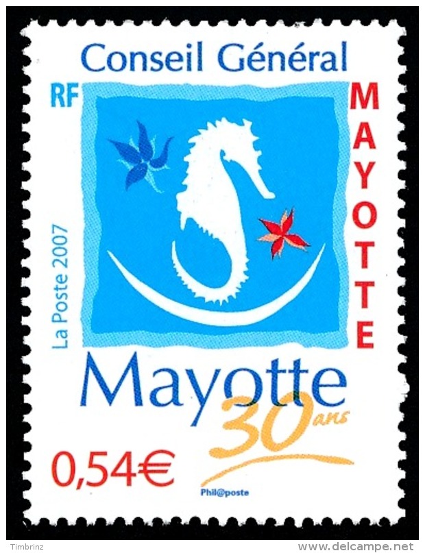 MAYOTTE 2007 - Yv. 198 **   Cote= 2,20 EUR - Conseil Général  ..Réf.AFA22685 - Ungebraucht