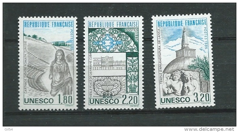 France - Service  - Yvert N° 88  à 90 , 3 Vaéleurs **  - Bce3303 - Nuevos